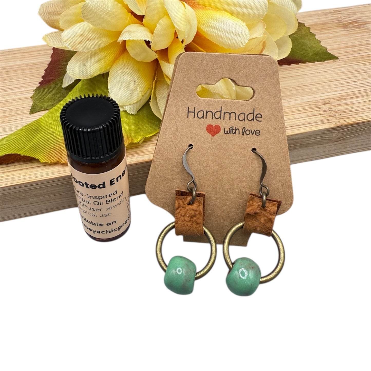 Aromatherapy Hoop Earring