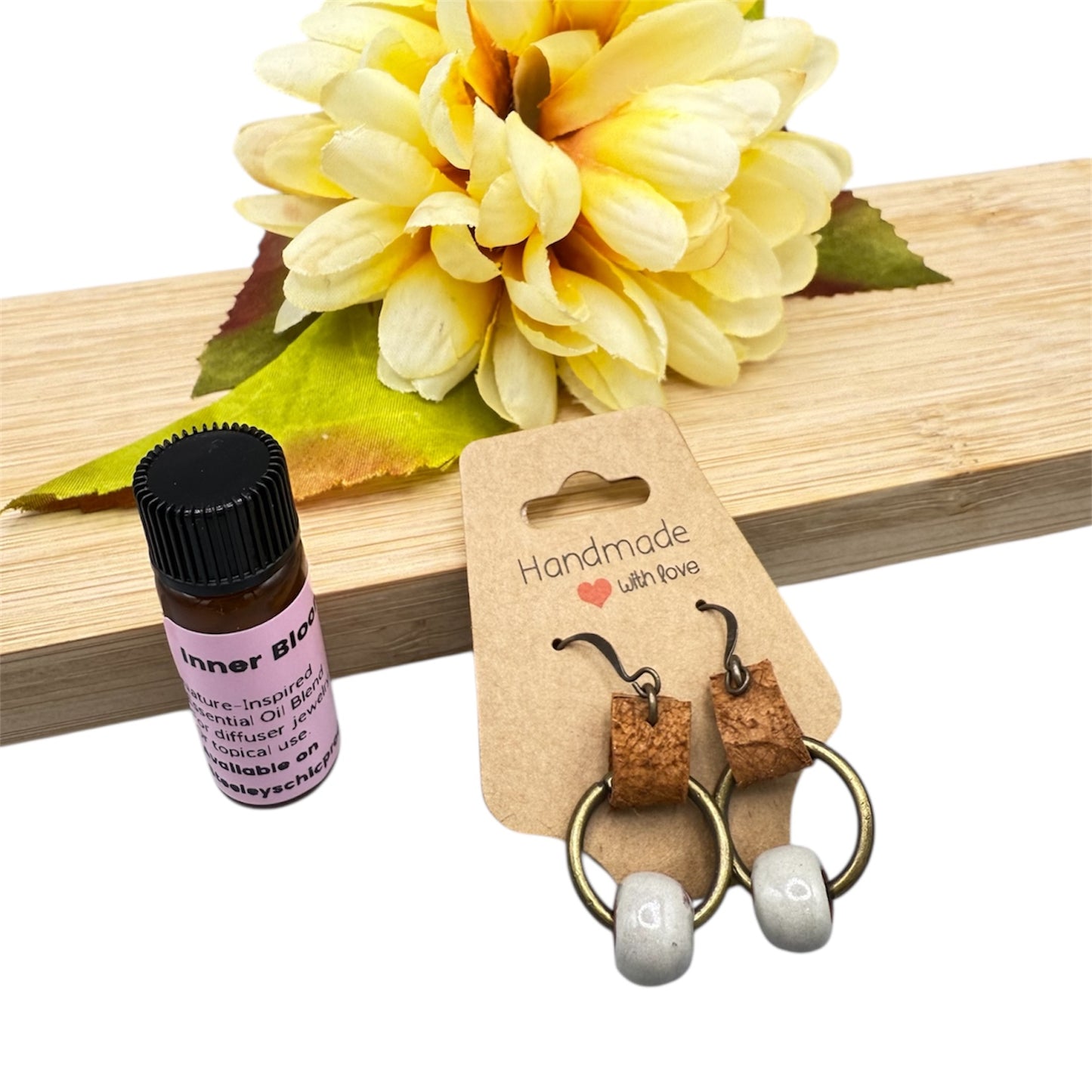 Aromatherapy Hoop Earring