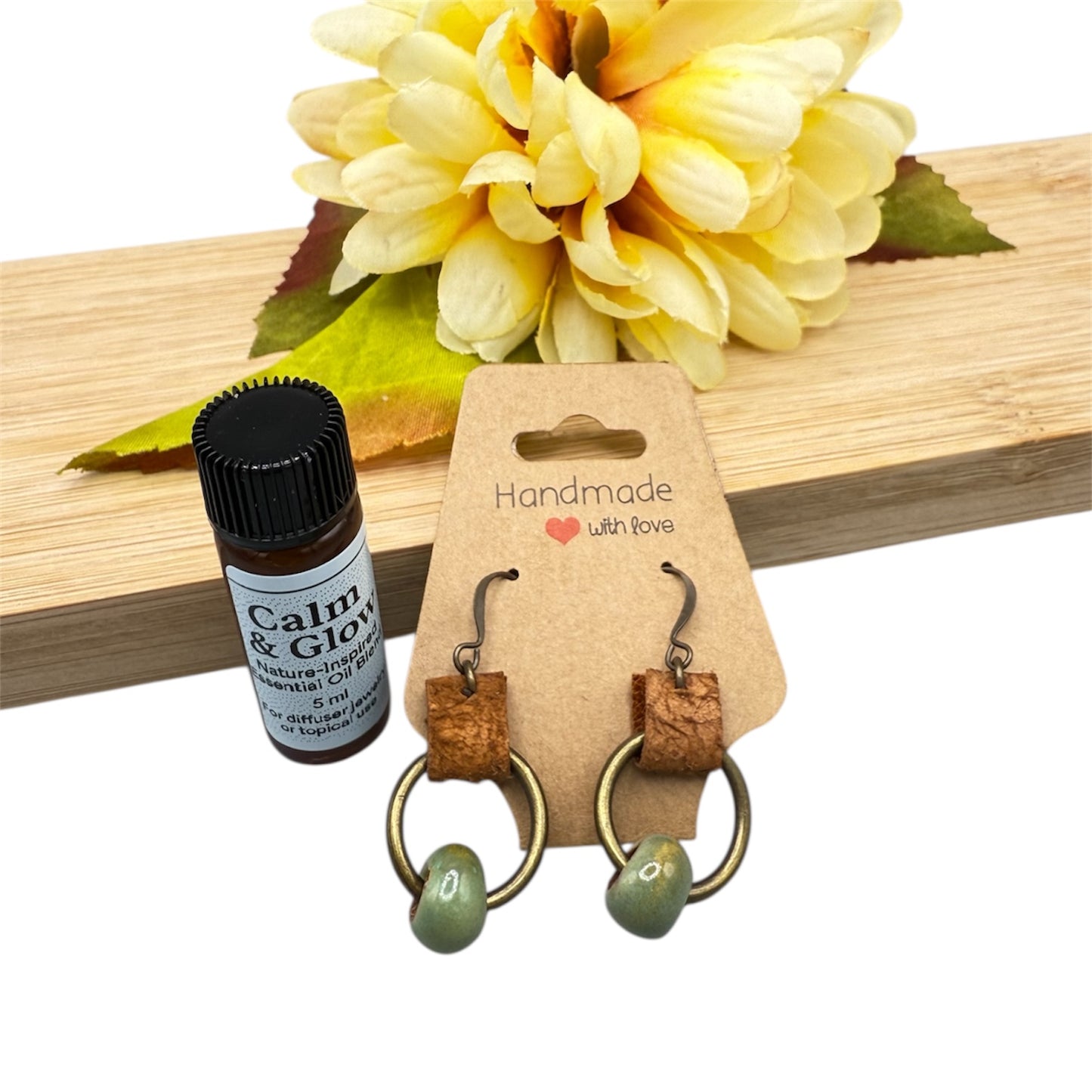 Aromatherapy Hoop Earring