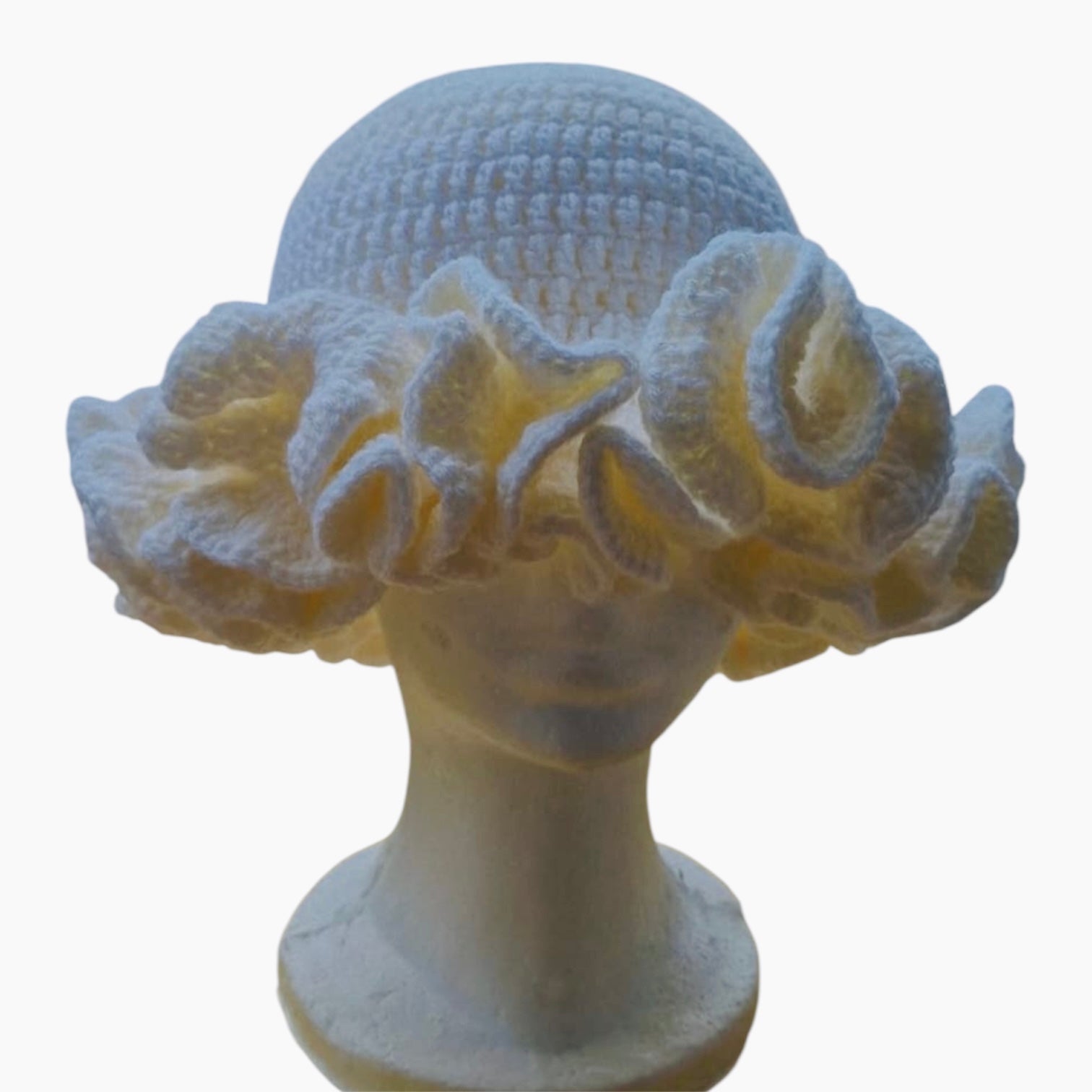 Rosy Bloom Ruffle Hat