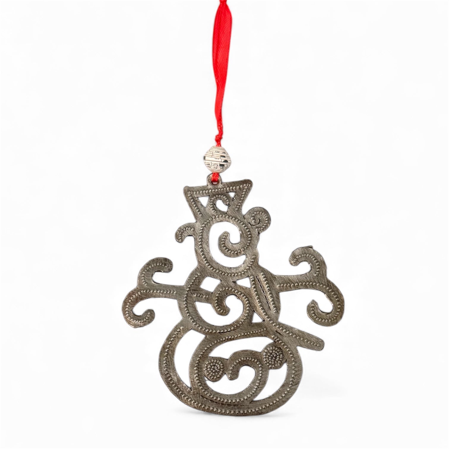 Whimsical Snowman Ornament