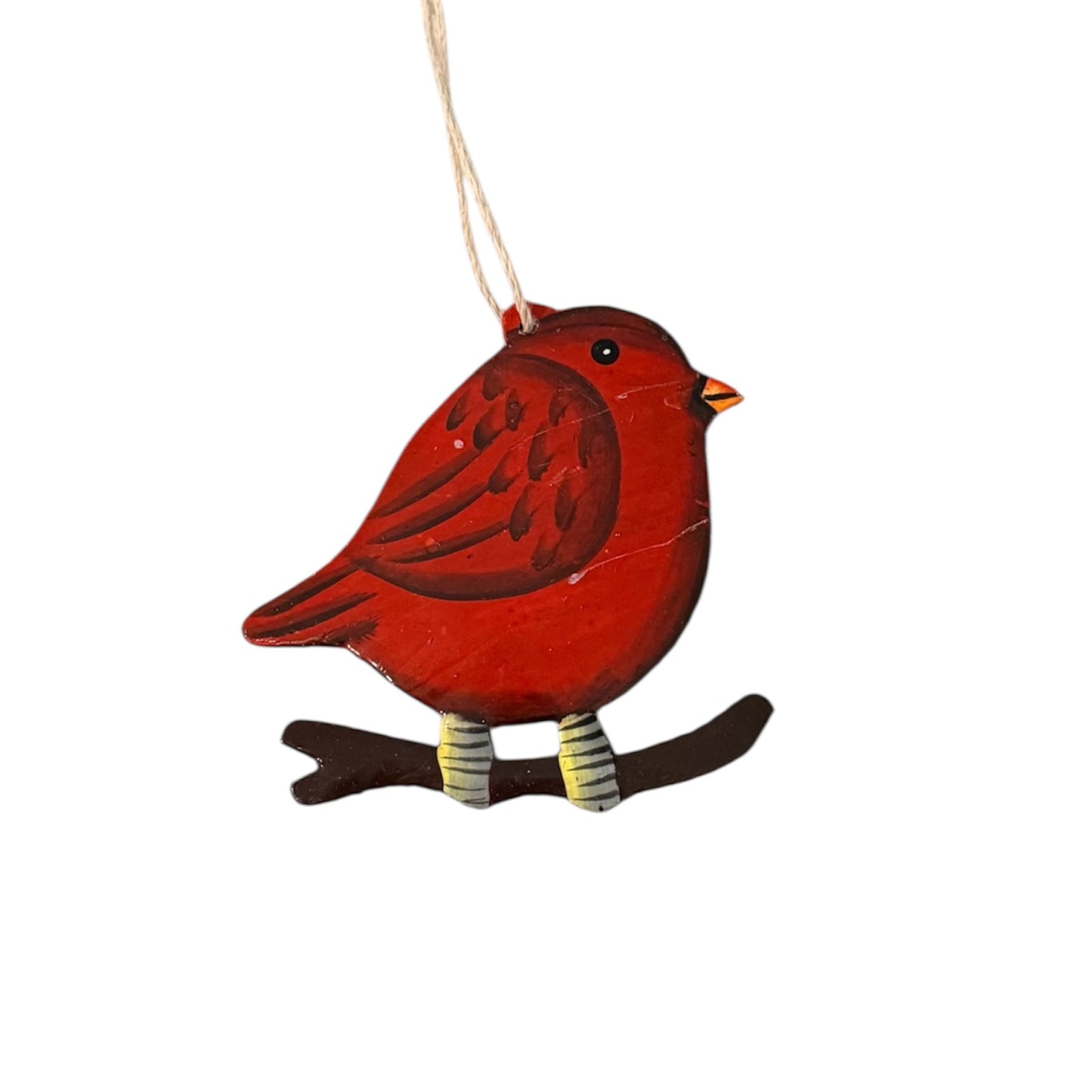 Red Dove Ornament