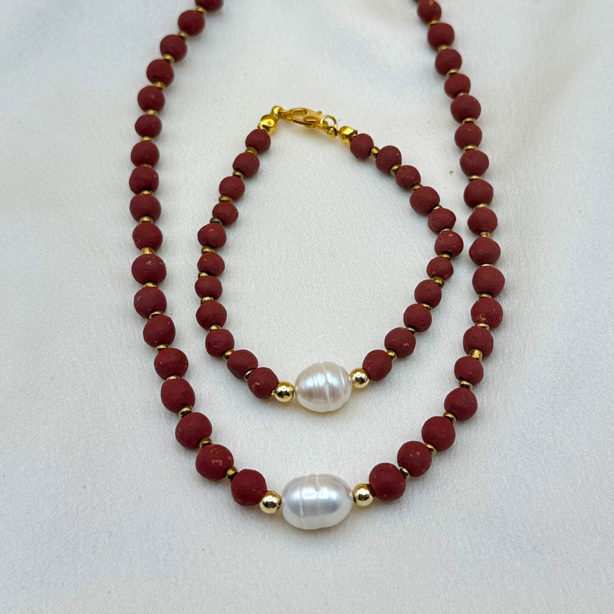 Pearl Ember Necklaces