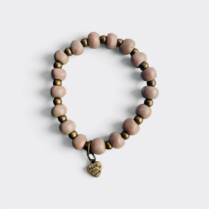 Ayiti Clay  Bracelet | Handcrafted Haitian Beaded Bracelet