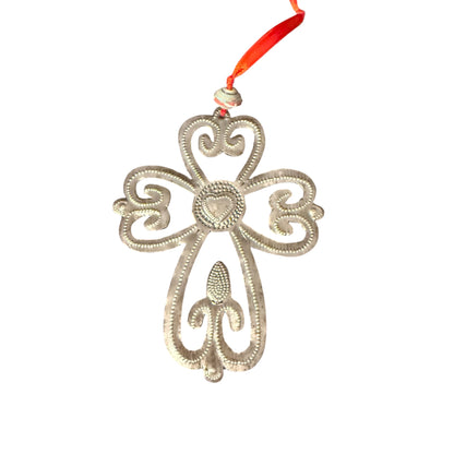 Whimsical Cross Ornament