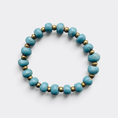Ayiti Clay  Bracelet | Handcrafted Haitian Beaded Bracelet