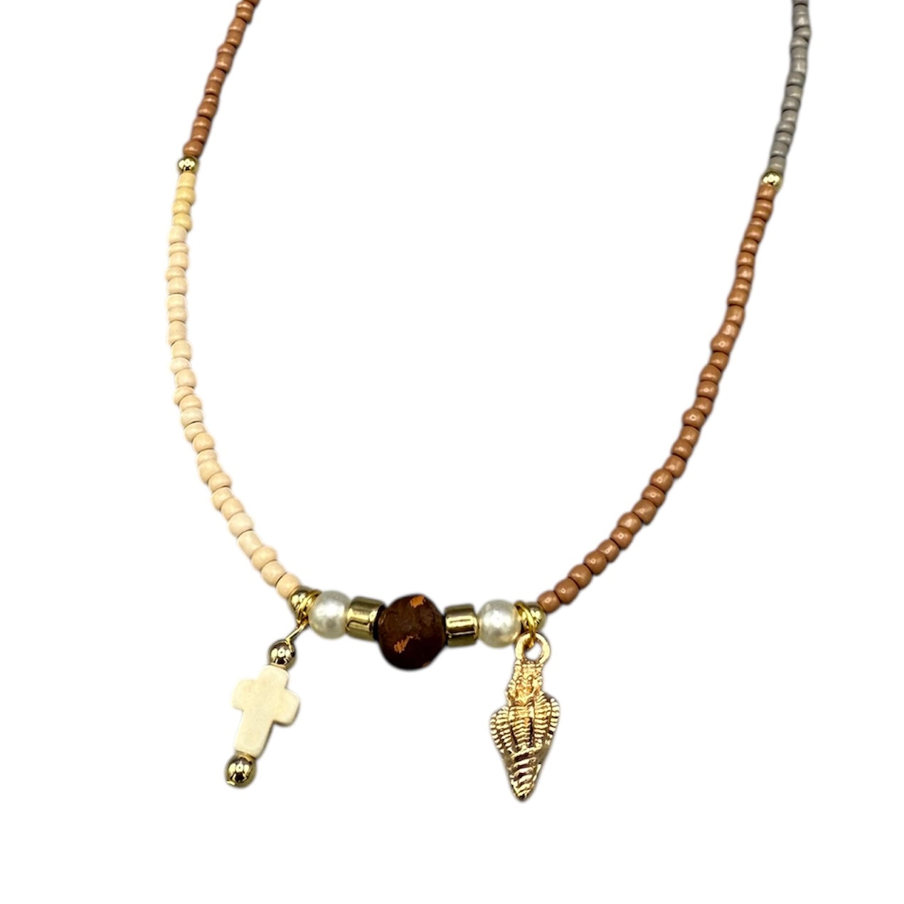 Island Glow Seed Bead Necklaces