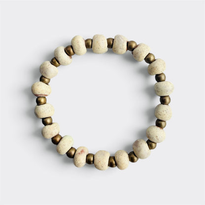 Ayiti Clay  Bracelet | Handcrafted Haitian Beaded Bracelet