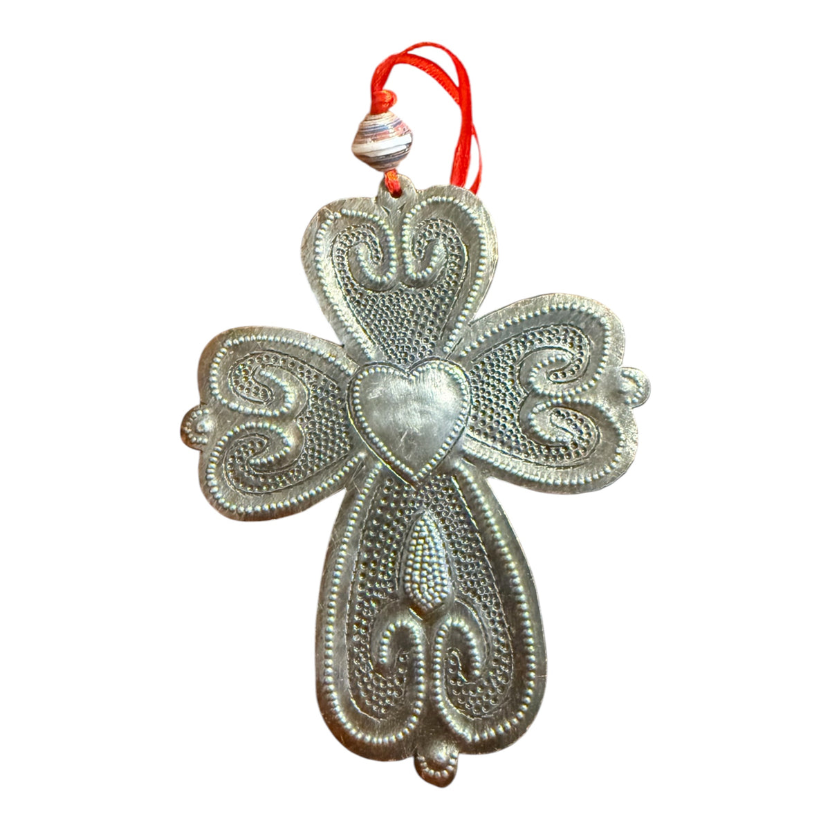 Whimsical Cross Ornament