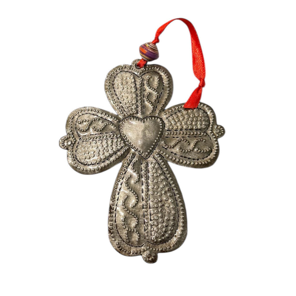 Whimsical Cross Ornament