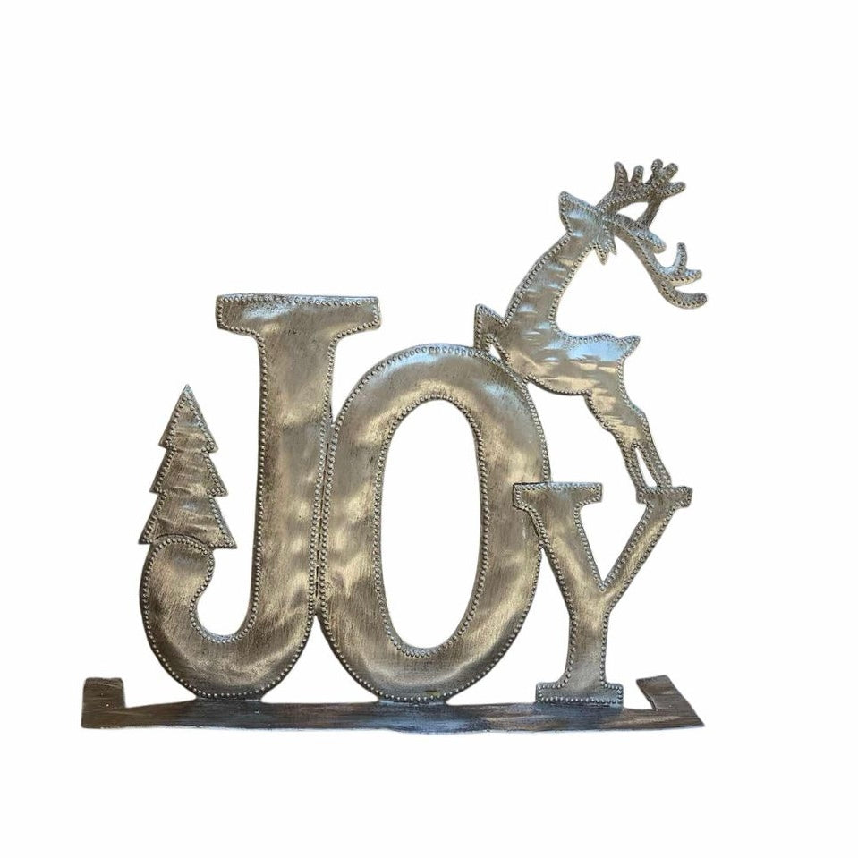 Holiday Joy – Handmade Metal Sign