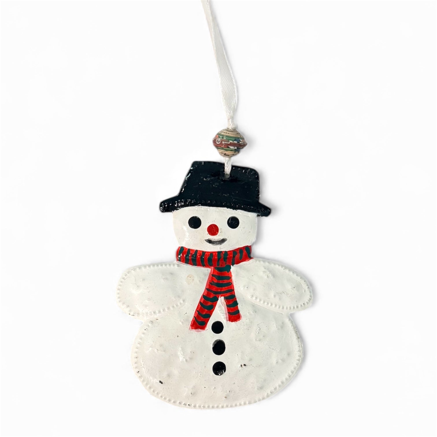 Jolly Frosty Snowman Ornament