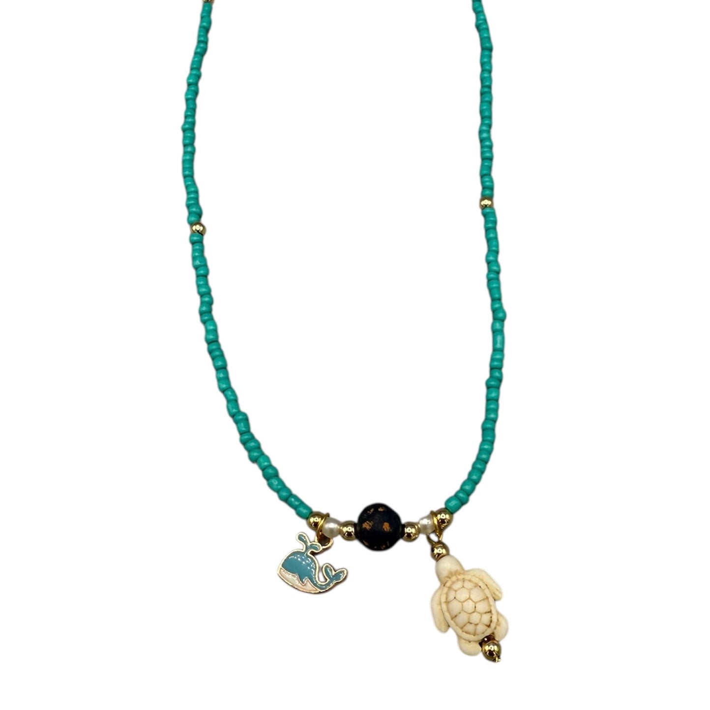 Island Glow Seed Bead Necklaces