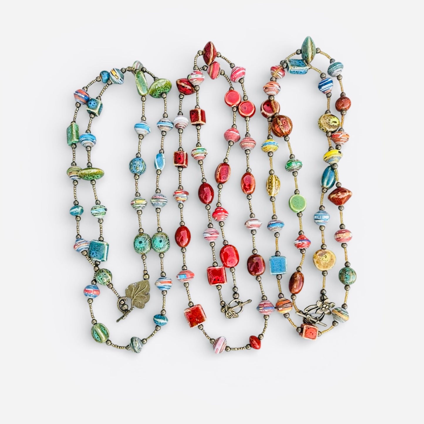 Haitian Beaded Statement Necklaces