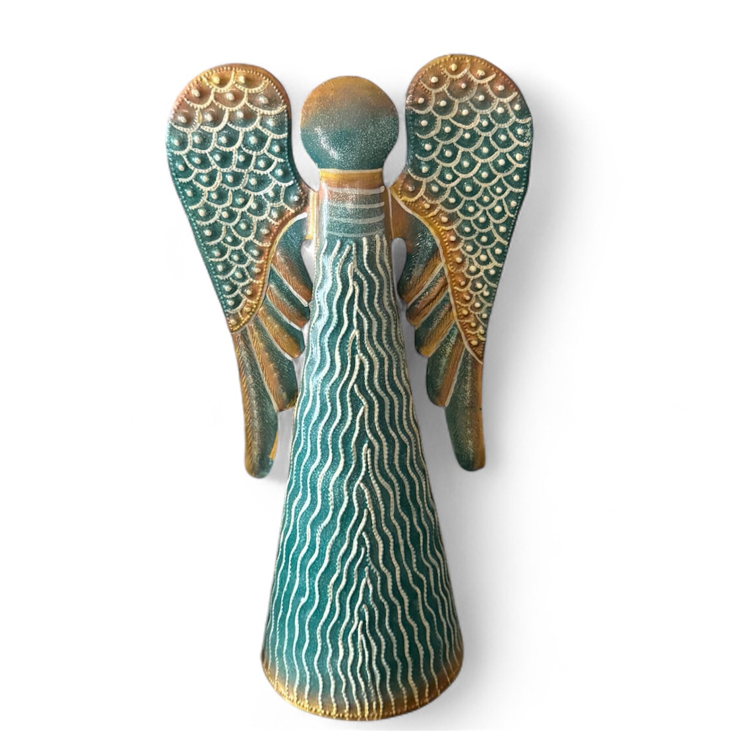Waves of Grace Angels -
Handcrafted Metal Art