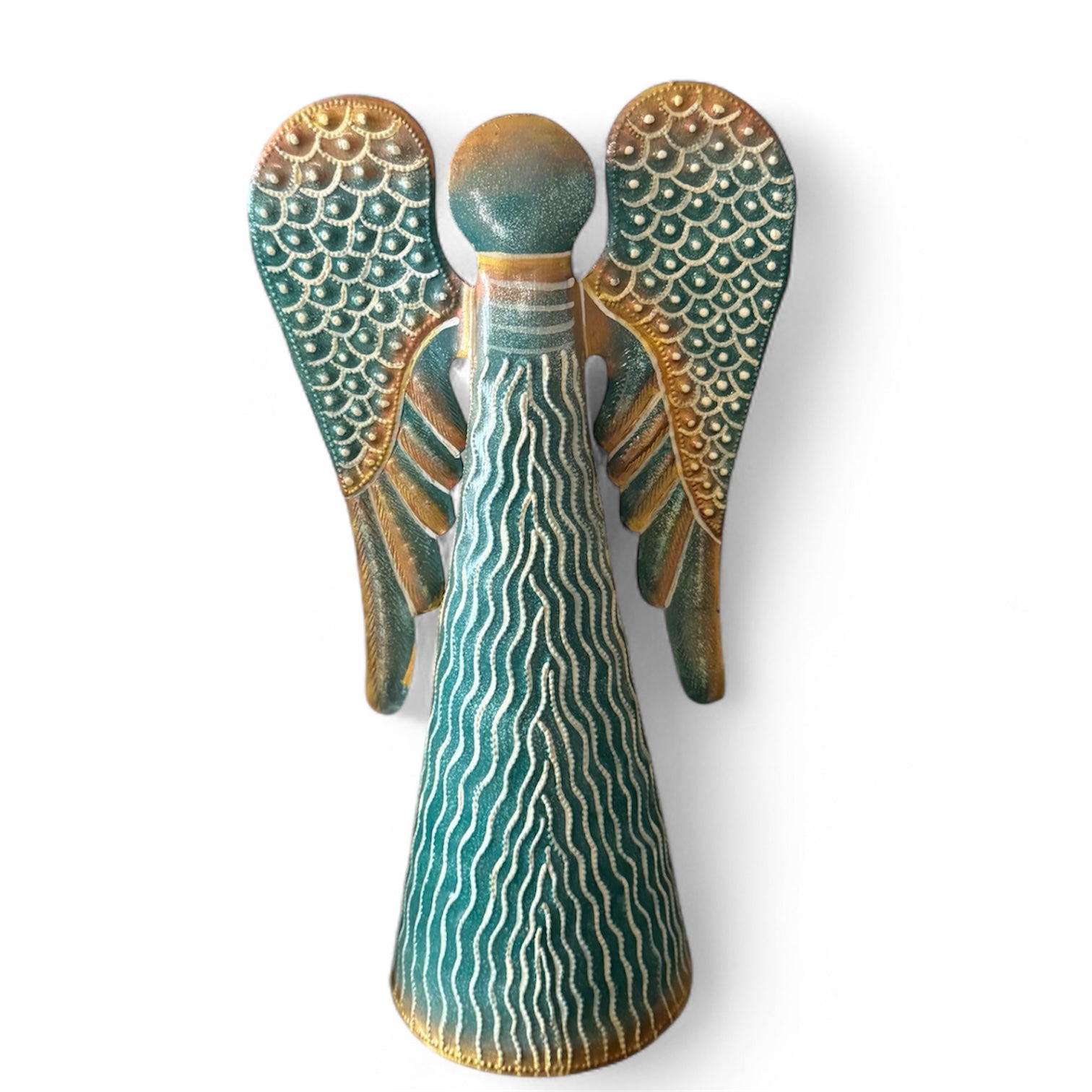 Waves of Grace Angels -
Handcrafted Metal Art