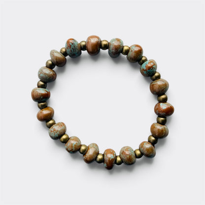 Ayiti Clay  Bracelet | Handcrafted Haitian Beaded Bracelet