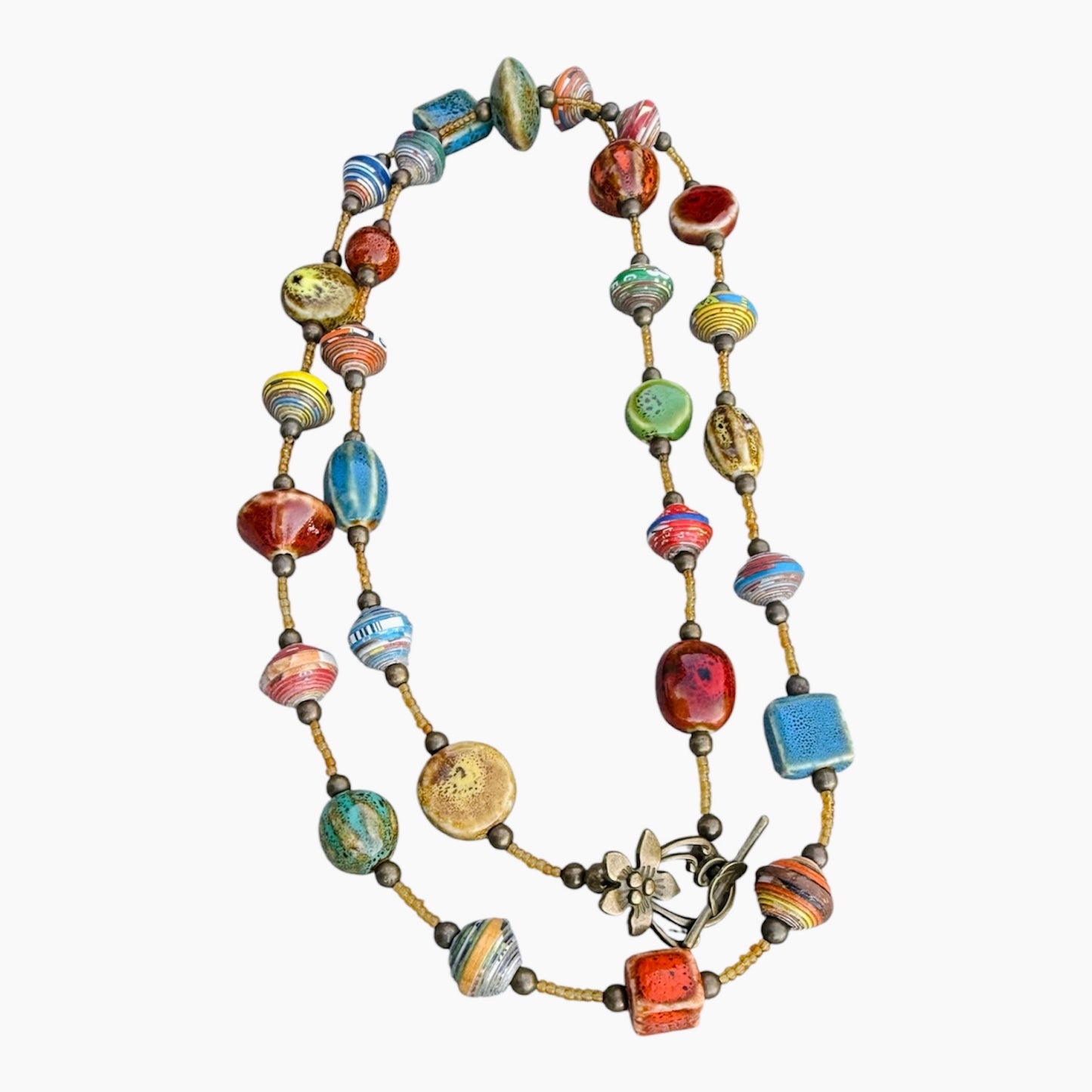 Haitian Beaded Statement Necklaces