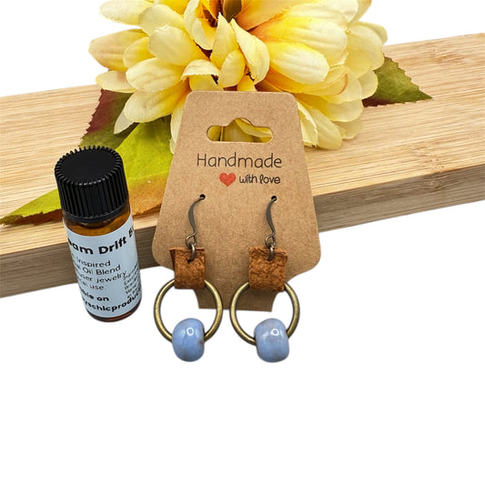 Aromatherapy Hoop Earring