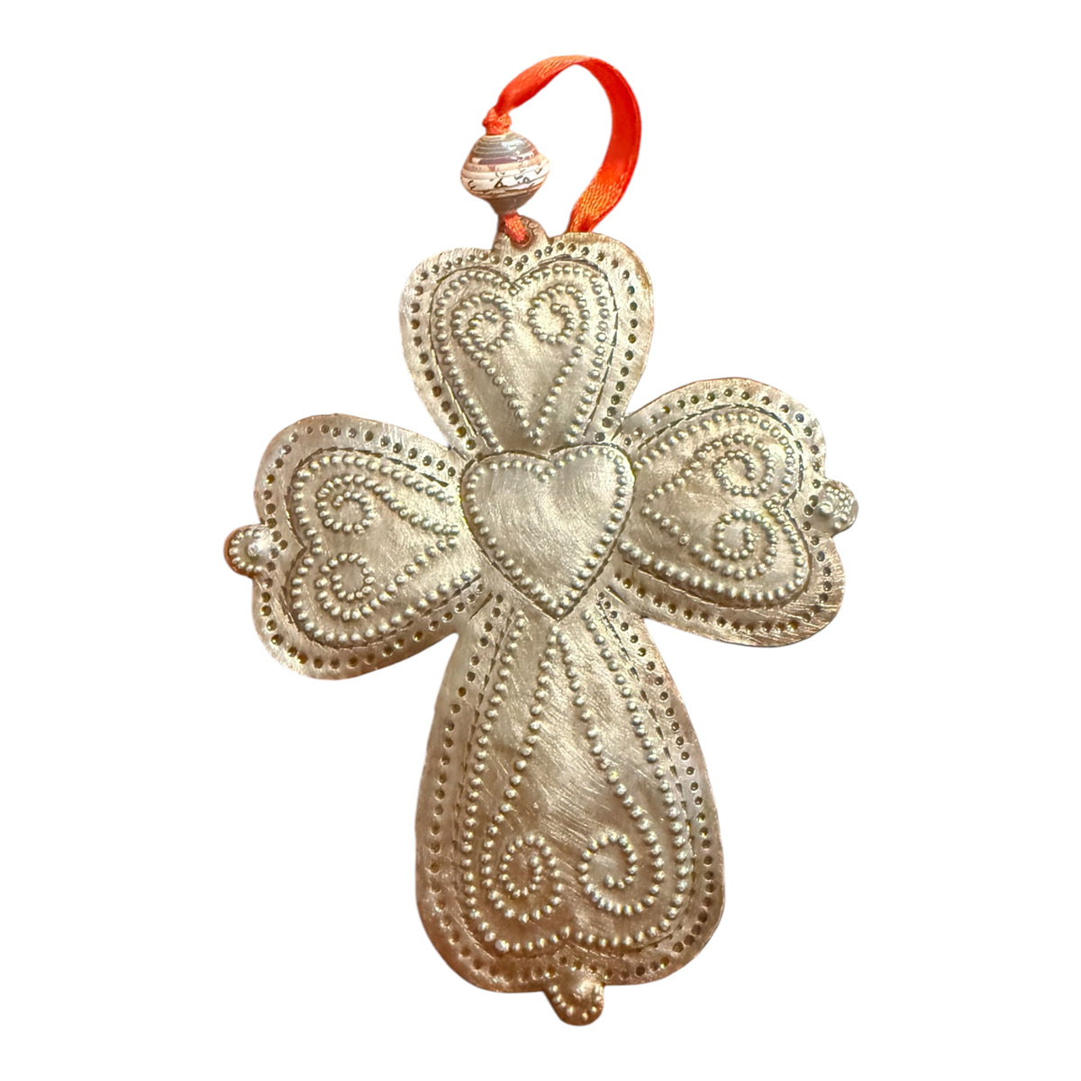 Whimsical Cross Ornament