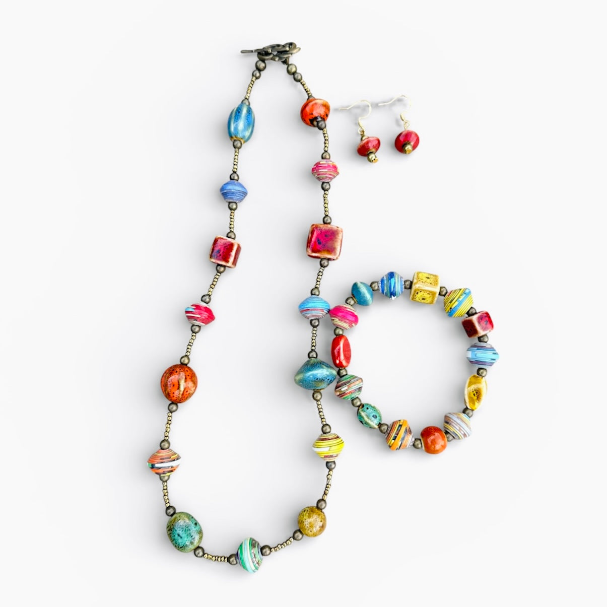 Haitian Beaded Statement Necklaces