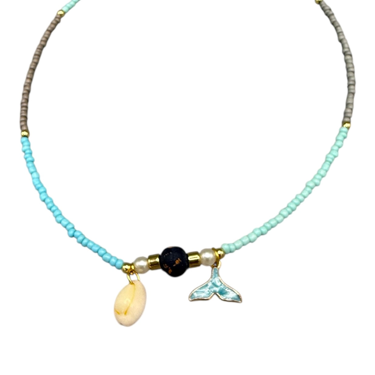 Island Glow Seed Bead Necklaces