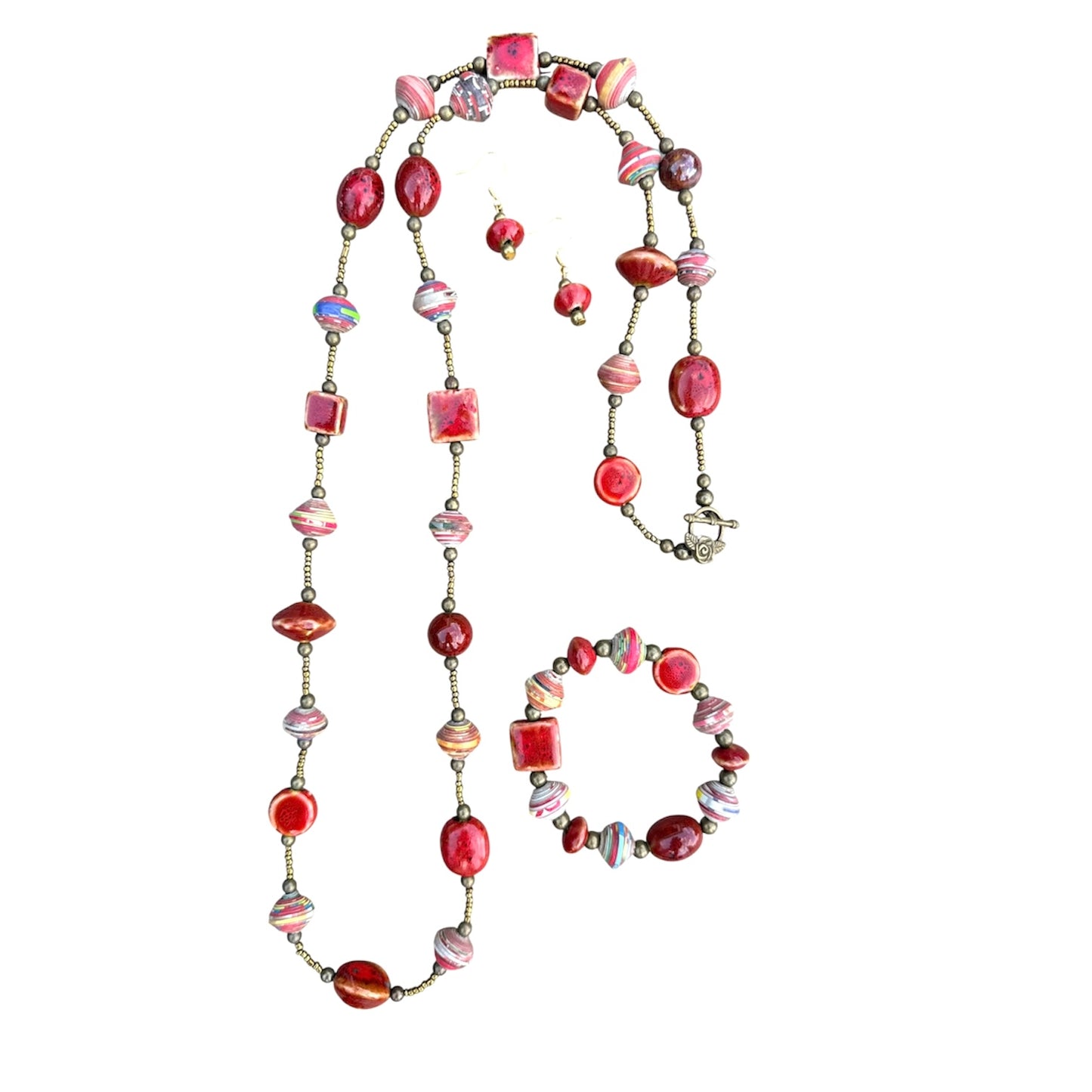 Haitian Beaded Statement Necklaces