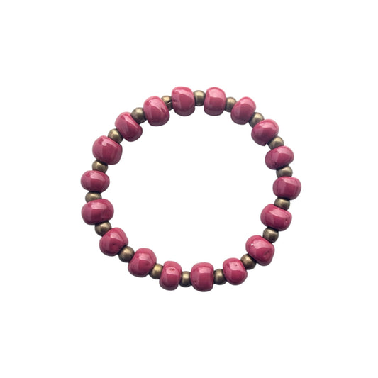Ayiti Clay  Bracelet | Handcrafted Haitian Beaded Bracelet