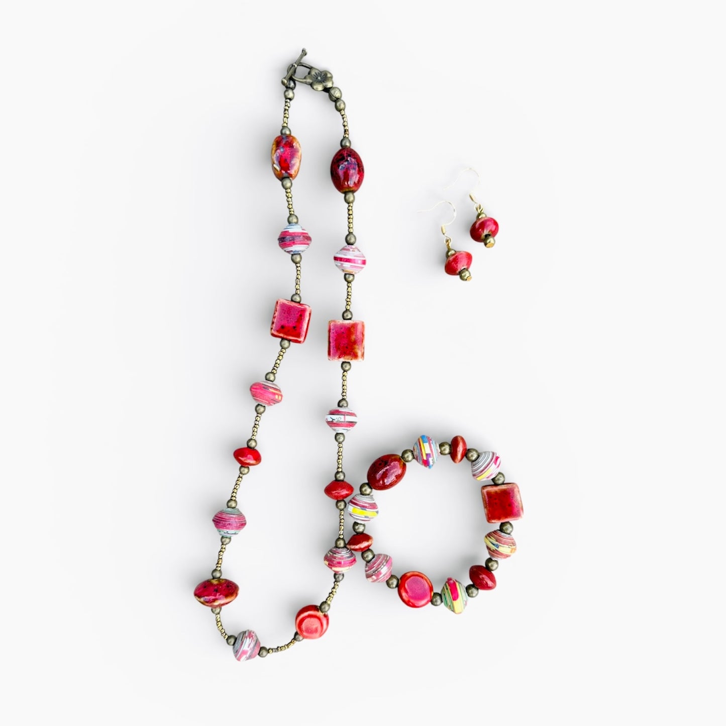 Haitian Beaded Statement Necklaces