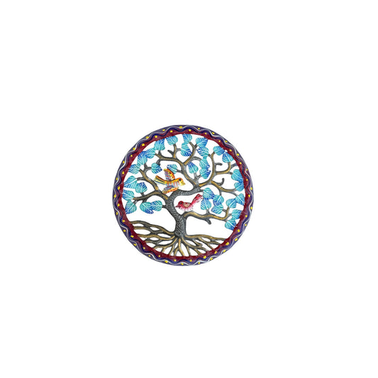 Colorful 2-Bird Tree of Life